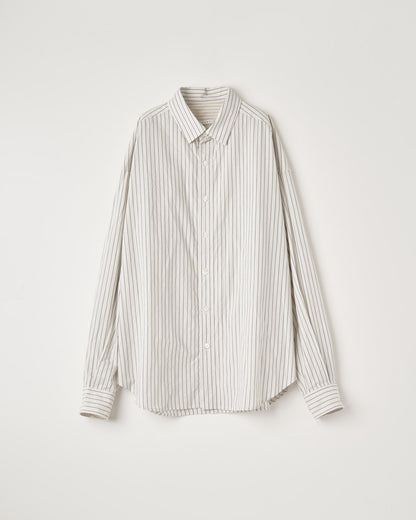 STRIPE WIDE SHIRT : CUT-OFF & SWITCHING