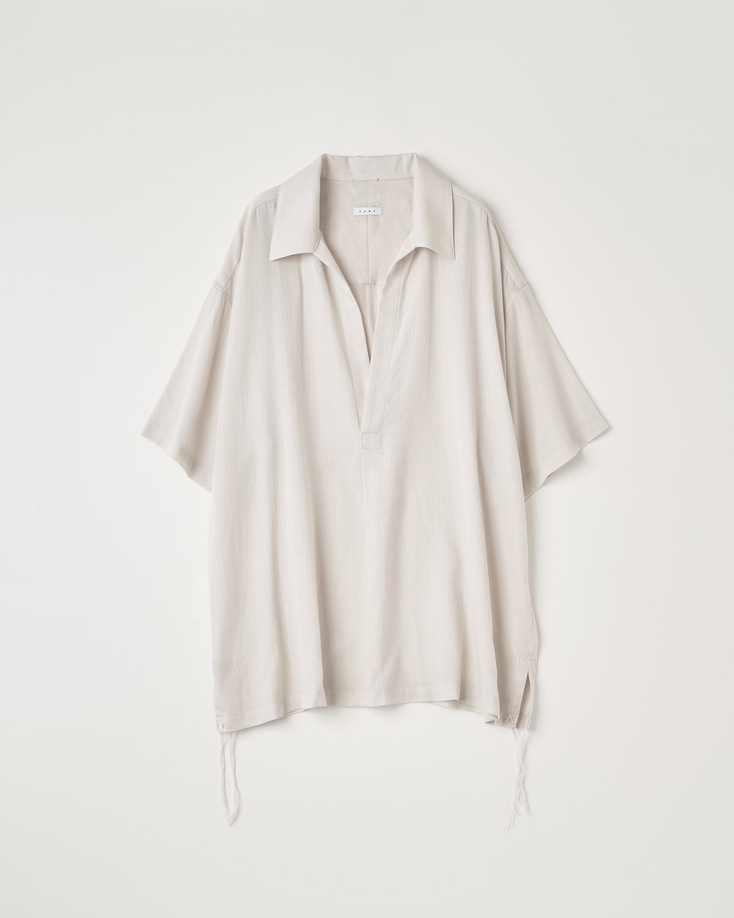 DOBBY SATIN PULLOVER SHIRT