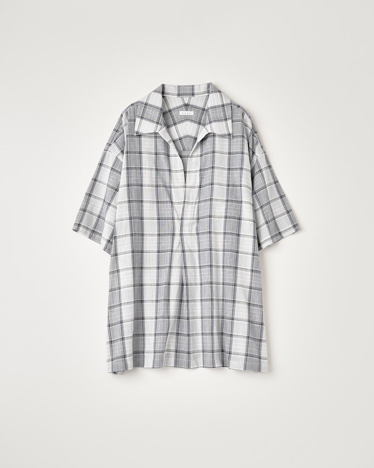 C/L PLAID PULLOVER SHIRT : VINTAGE FABRIC
