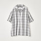 C/L PLAID PULLOVER SHIRT : VINTAGE FABRIC