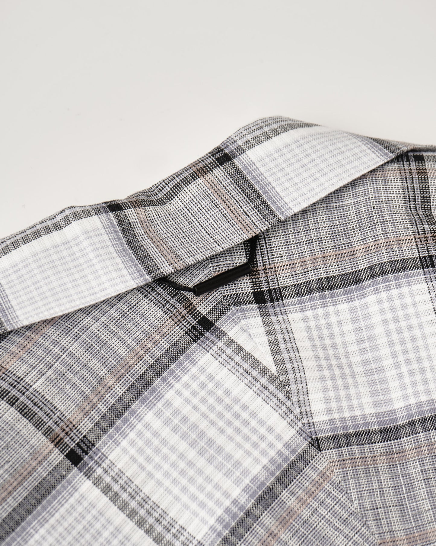 C/L PLAID PULLOVER SHIRT : VINTAGE FABRIC
