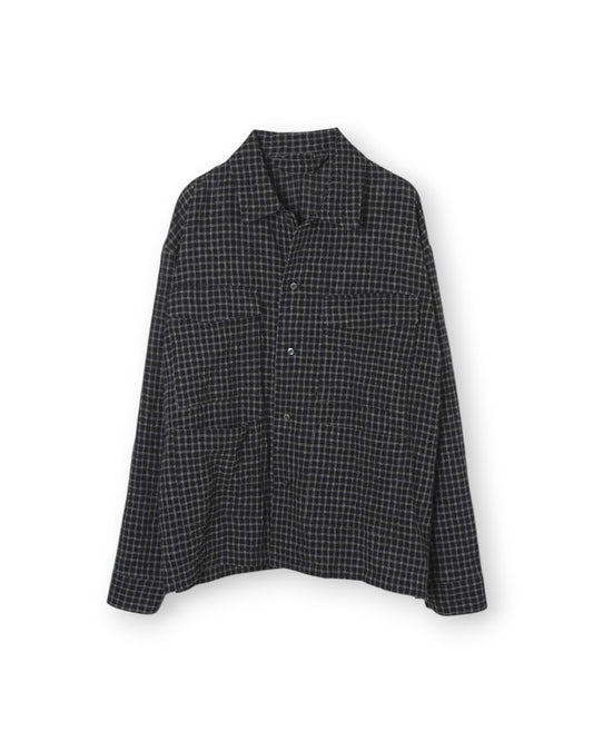 WOOL GAUZE FIELD JACKET