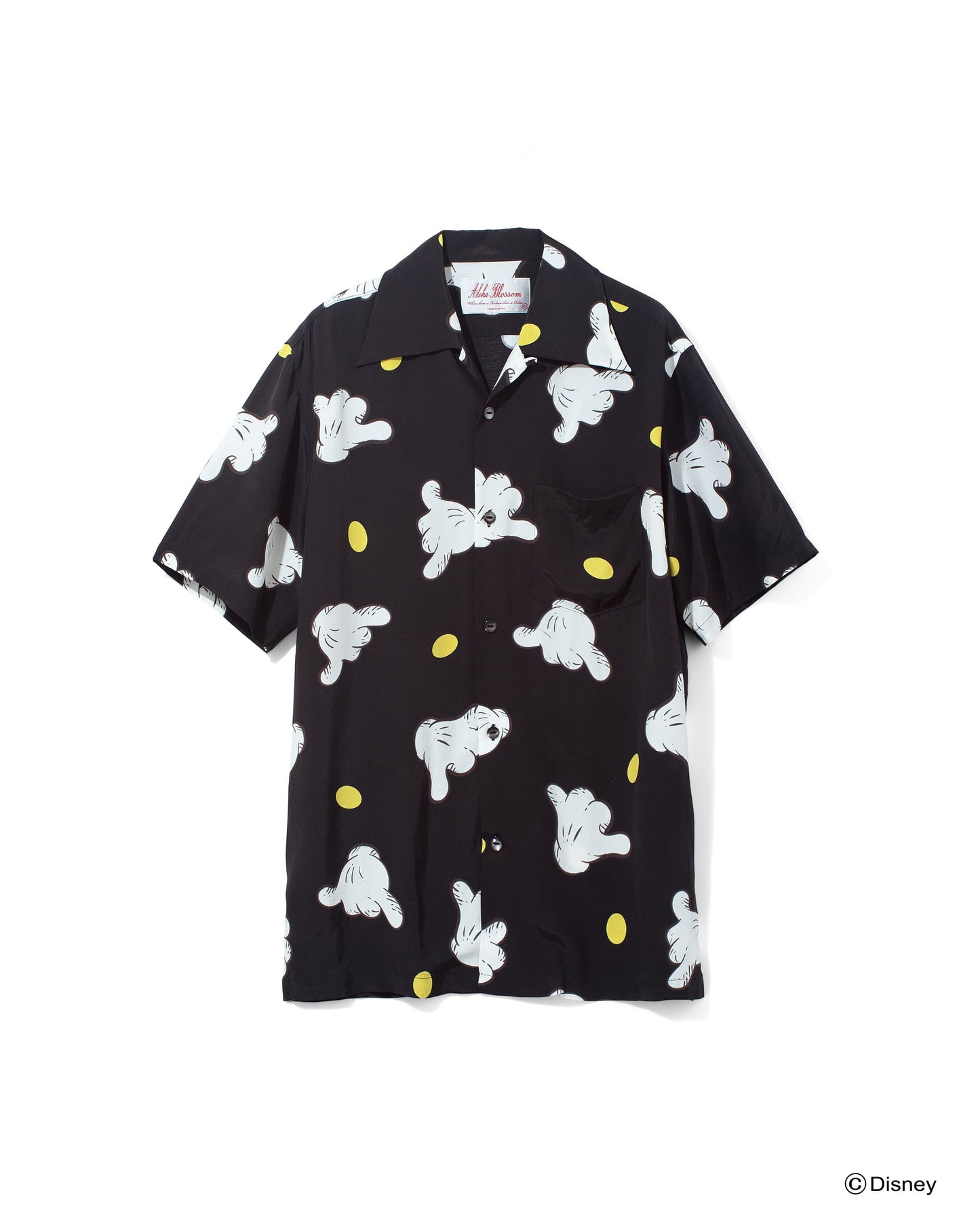 HAND SIGN ALOHA SHIRT (MICKEY MOUSE)