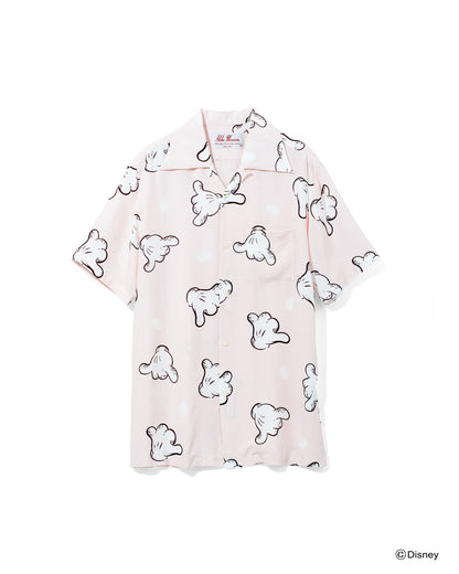 HAND SIGN ALOHA SHIRT (MICKEY MOUSE)