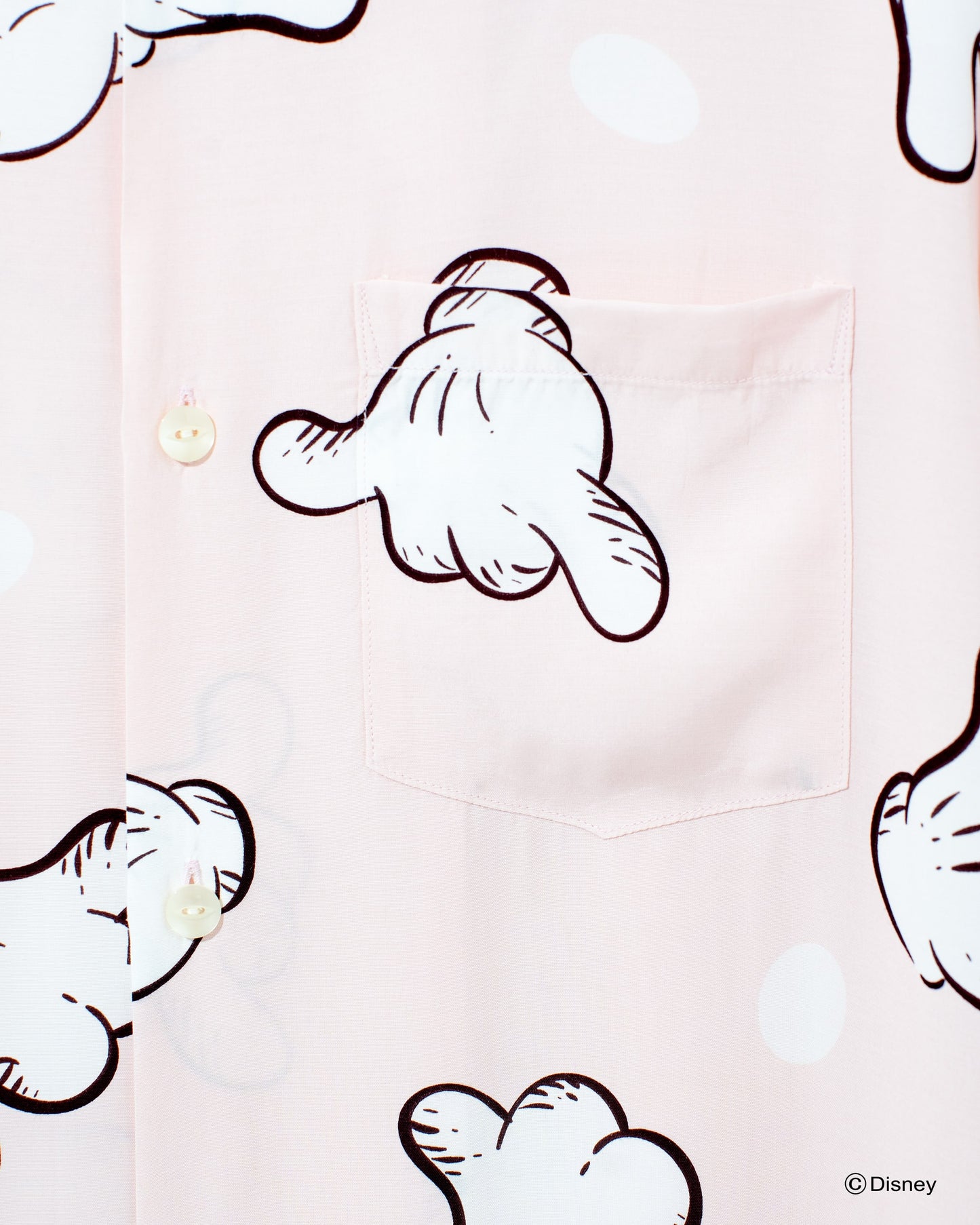 HAND SIGN ALOHA SHIRT (MICKEY MOUSE)