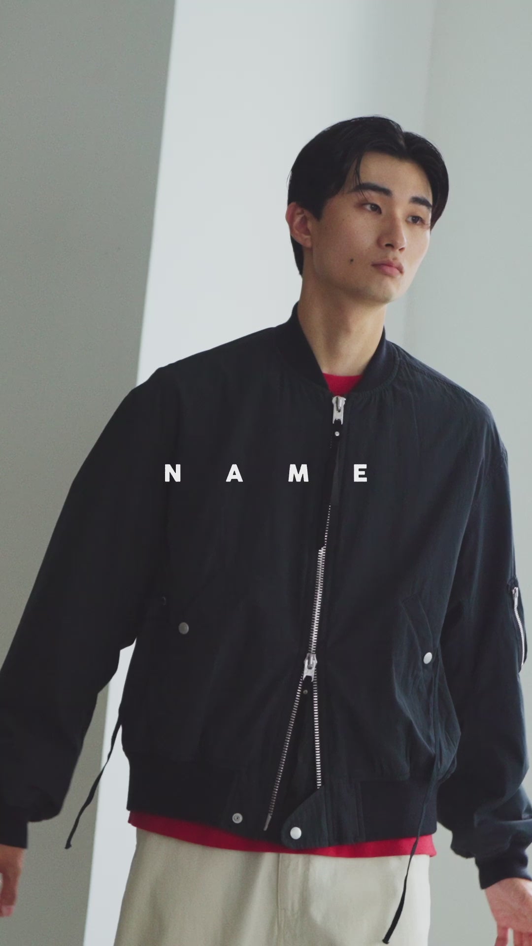 COTTON NYLON WEATHER MA-1 – Name. OFFICIAL STORE