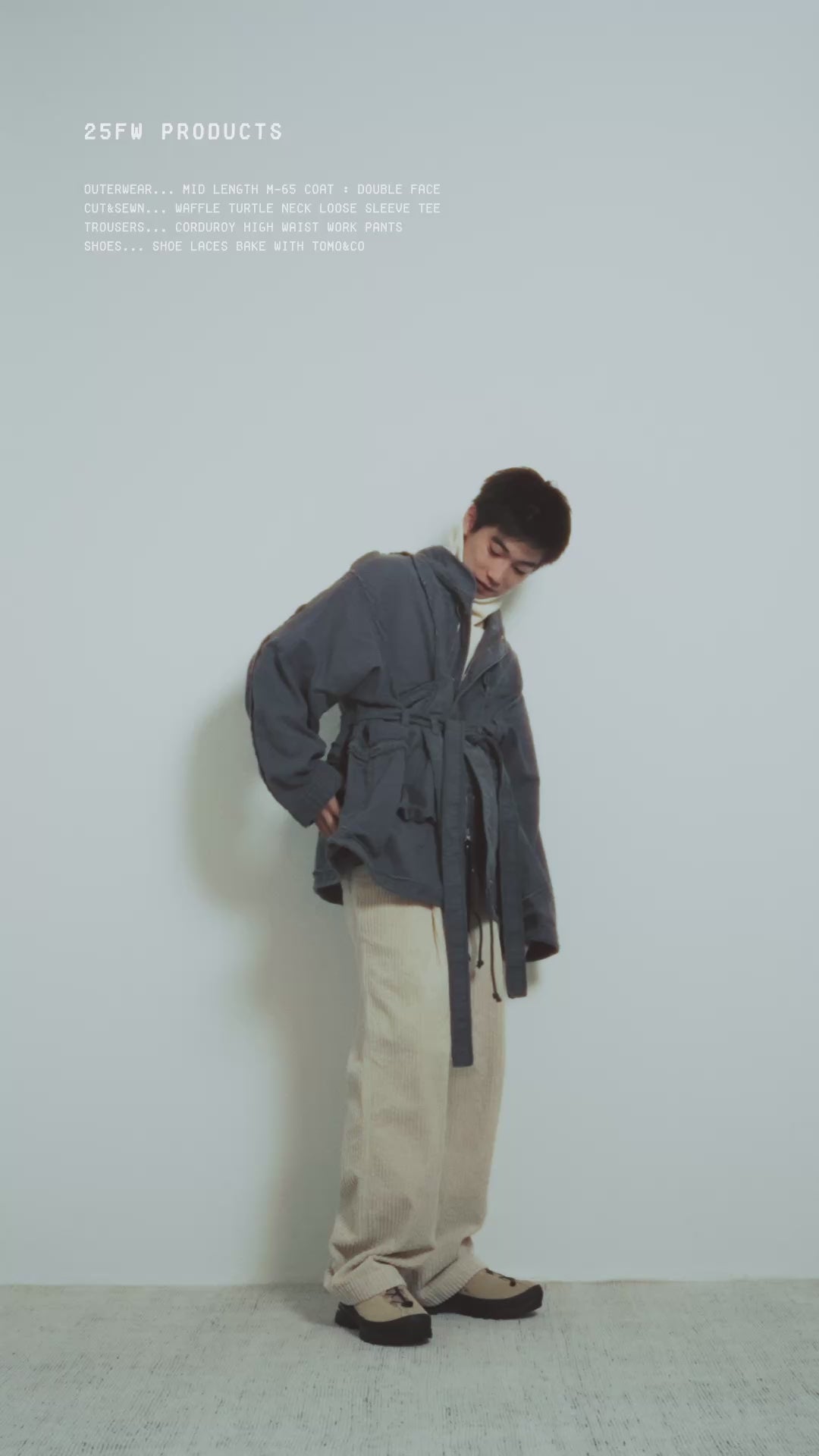 MID LENGTH M-65 COAT : DOUBLE FACE – Name. OFFICIAL STORE